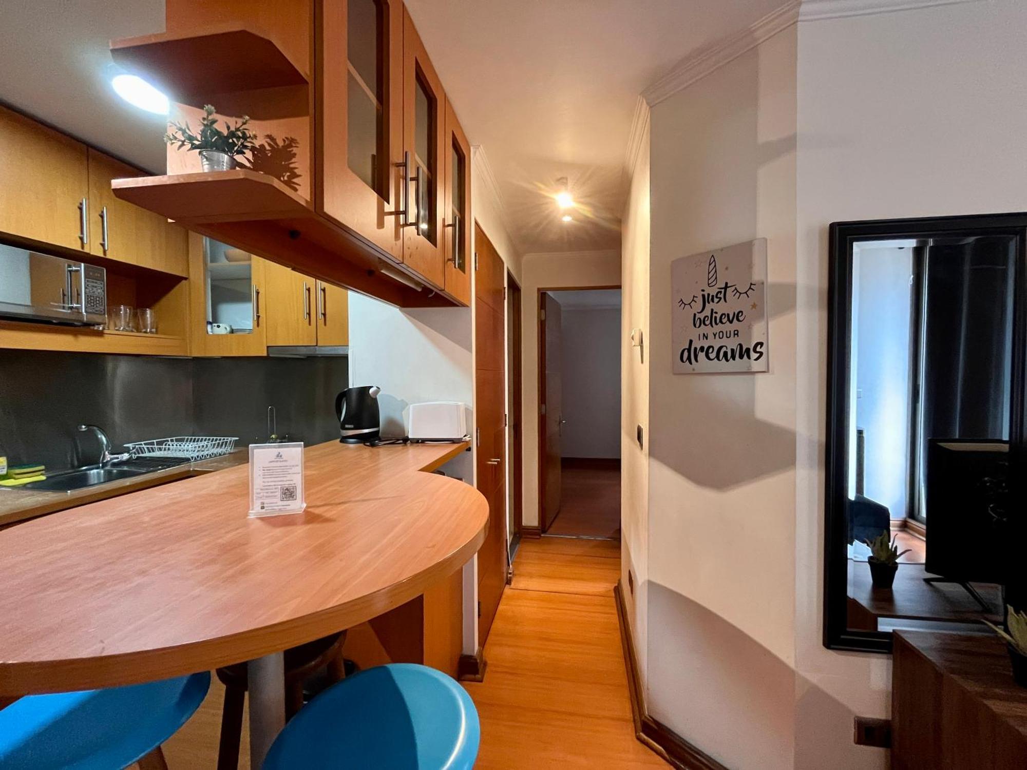 Apartamentos City Centro Los Leones Santiago Kültér fotó